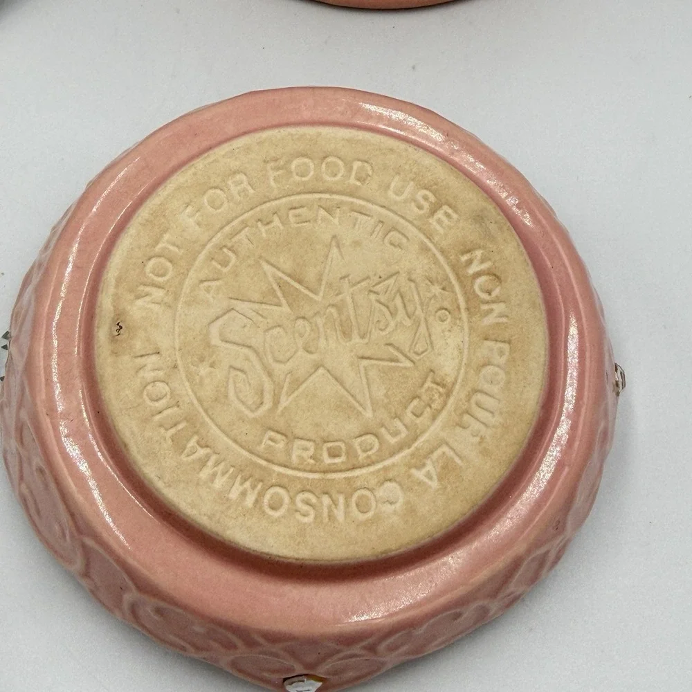 Scentsy Tiara Pink Electric Wax Warmer Rhinestone‎ Crown Boxed Tested Works